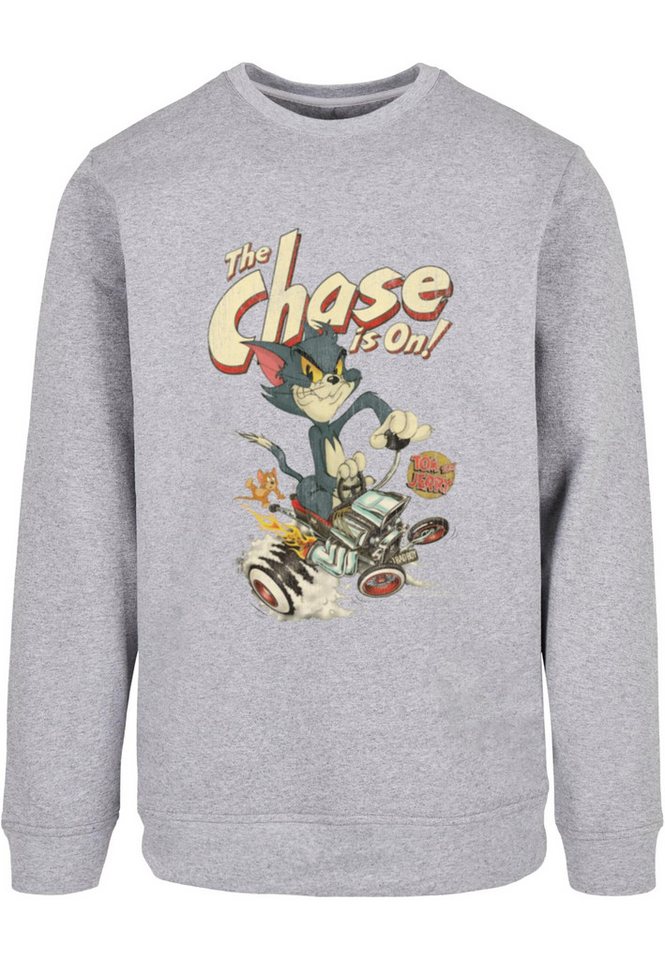 ABSOLUTE CULT Rundhalspullover ABSOLUTE CULT Herren Tom and Jerry - The Chase Is On Crewneck (1-tlg) von ABSOLUTE CULT