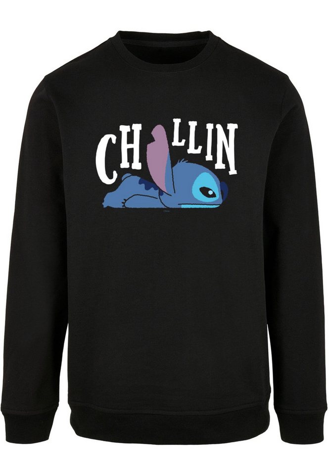 ABSOLUTE CULT Rundhalspullover ABSOLUTE CULT Herren Lilo And Stitch - Chillin Crewneck (1-tlg) von ABSOLUTE CULT