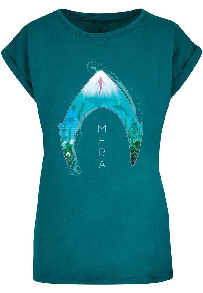 ABSOLUTE CULT T-Shirt ABSOLUTE CULT Damen Ladies Aquaman - Mera Ocean Logo T-Shirt (1-tlg) von ABSOLUTE CULT
