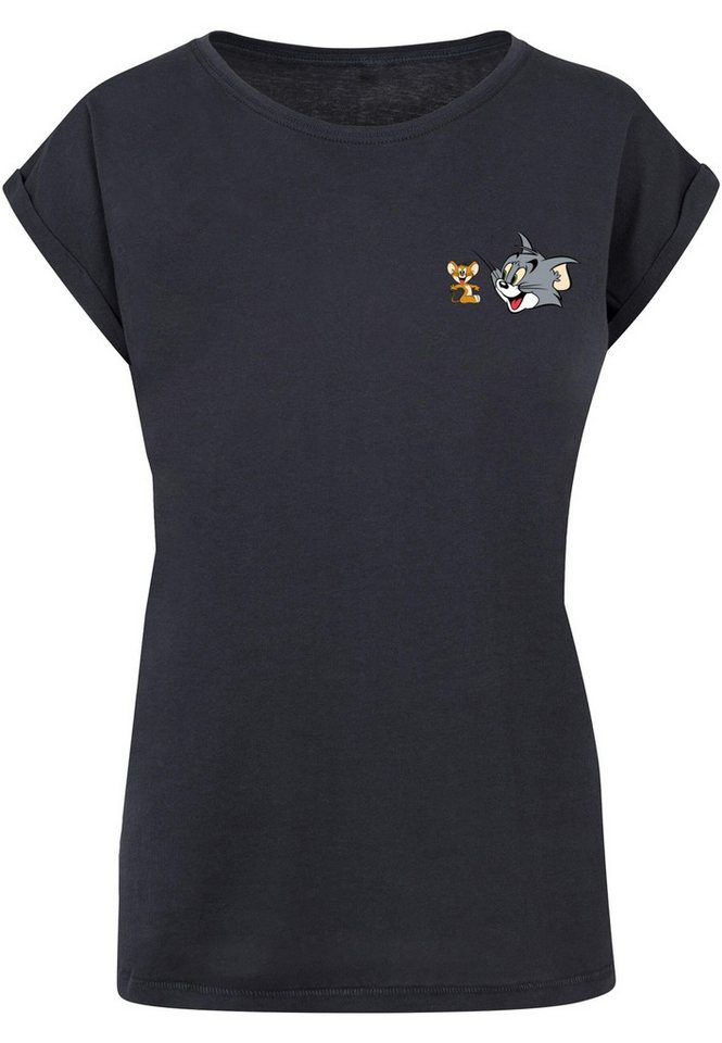 ABSOLUTE CULT T-Shirt ABSOLUTE CULT Damen Ladies Tom and Jerry - Classic Heads T-Shirt (1-tlg) von ABSOLUTE CULT