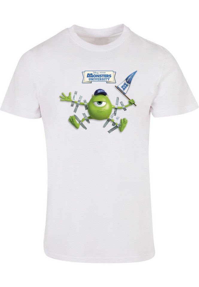 ABSOLUTE CULT T-Shirt ABSOLUTE CULT Monster University - Taped Mike Basic T-Shirt (1-tlg) von ABSOLUTE CULT