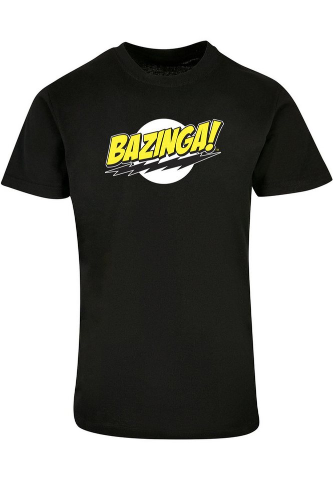 ABSOLUTE CULT T-Shirt ABSOLUTE CULT Herren Big Bang Theory - Bazinga Basic T-Shirt (1-tlg) von ABSOLUTE CULT