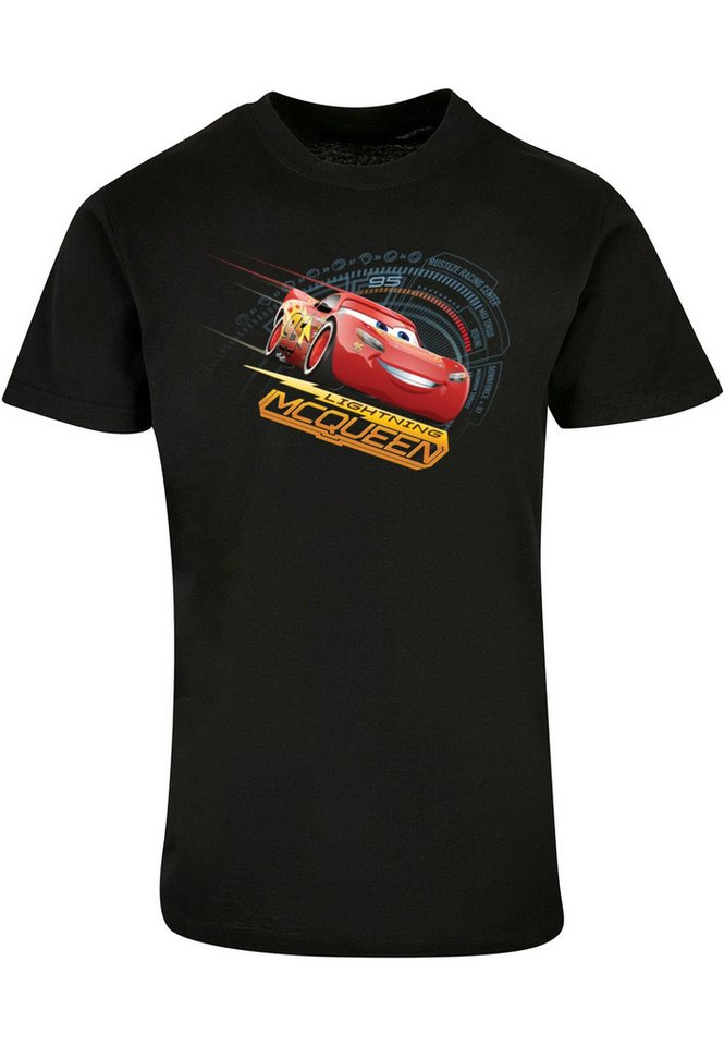 ABSOLUTE CULT T-Shirt ABSOLUTE CULT Herren Cars - Lightning McQueen Basic T-Shirt (1-tlg) von ABSOLUTE CULT