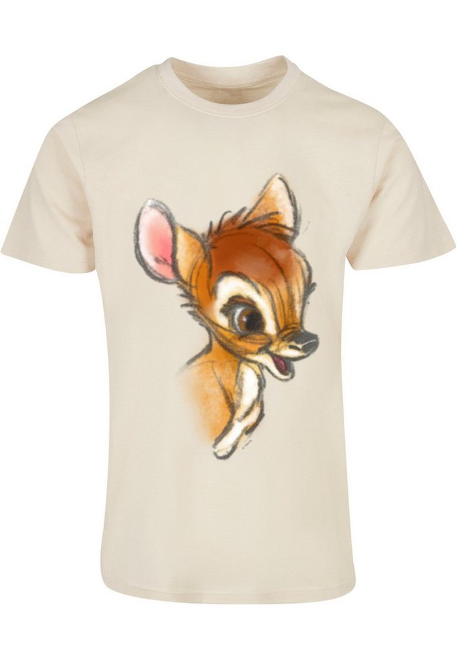 ABSOLUTE CULT T-Shirt ABSOLUTE CULT Herren Disney Classics - Bambi Drawing T-Shirt (1-tlg) von ABSOLUTE CULT