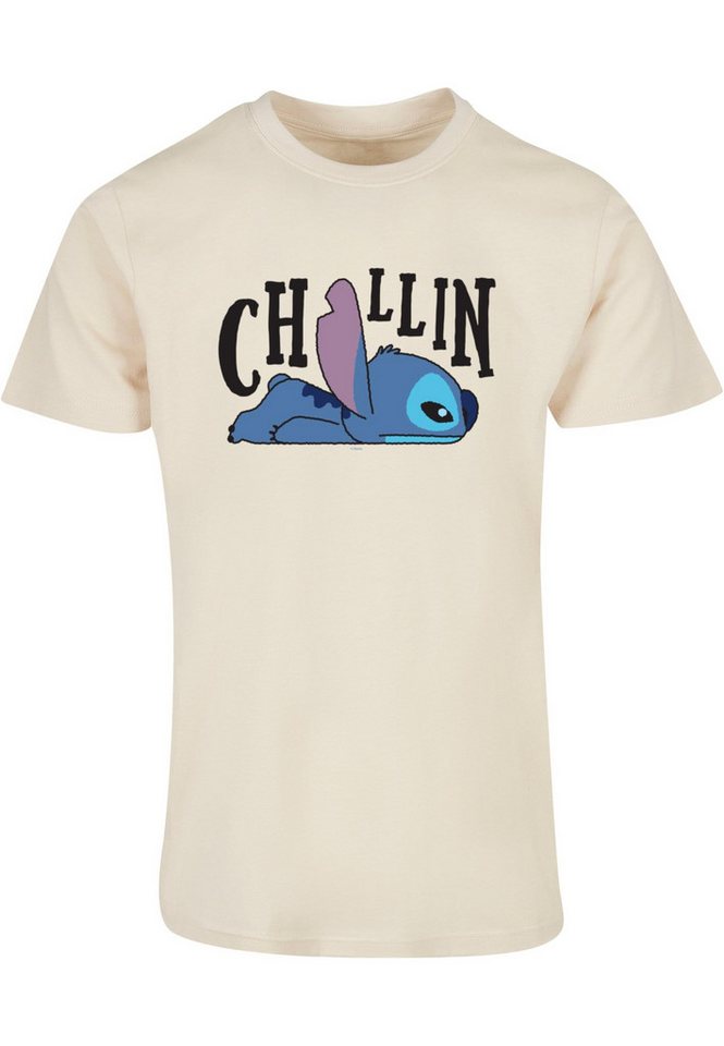 ABSOLUTE CULT T-Shirt ABSOLUTE CULT Herren Lilo And Stitch - Chillin T-Shirt (1-tlg) von ABSOLUTE CULT