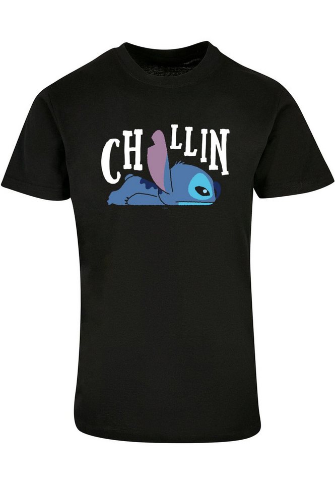 ABSOLUTE CULT T-Shirt ABSOLUTE CULT Herren Lilo And Stitch - Chillin T-Shirt (1-tlg) von ABSOLUTE CULT