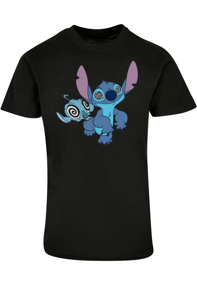 ABSOLUTE CULT T-Shirt ABSOLUTE CULT Herren Lilo And Stitch - Hypnotized Basic T-Shirt (1-tlg) von ABSOLUTE CULT