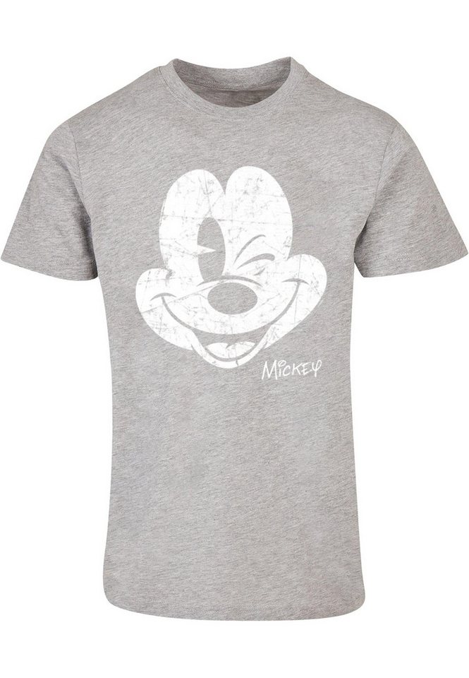 ABSOLUTE CULT T-Shirt ABSOLUTE CULT Herren Mickey Mouse - Distressed T-Shirt (1-tlg) von ABSOLUTE CULT