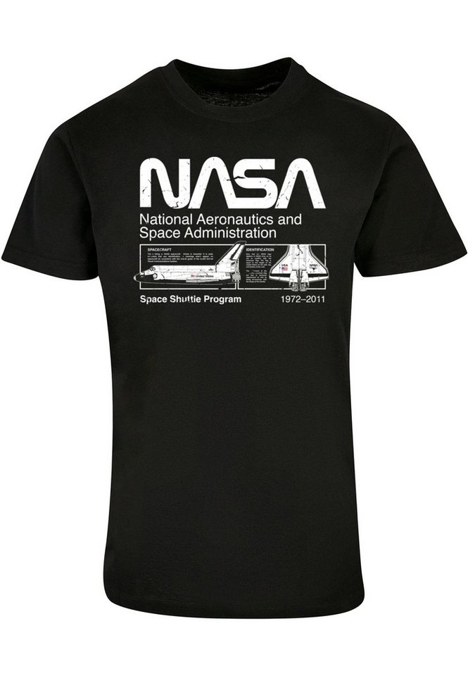 ABSOLUTE CULT T-Shirt ABSOLUTE CULT Herren Nasa - Space Shuttle Program Basic T-Shirt (1-tlg) von ABSOLUTE CULT