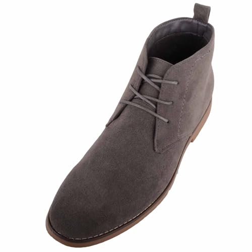 ABSOLUTE FOOTWEAR Chelsea-Stiefel für Herren, Schnürung, Wildlederimitat, lässig, Desert, grau, 44 EU ABSOLUTE FOOTWEAR Chelsea-Stiefel für Herren, Schnürung, Wildlederimitat, lässig, Desert, grau, 44 EU von ABSOLUTE FOOTWEAR