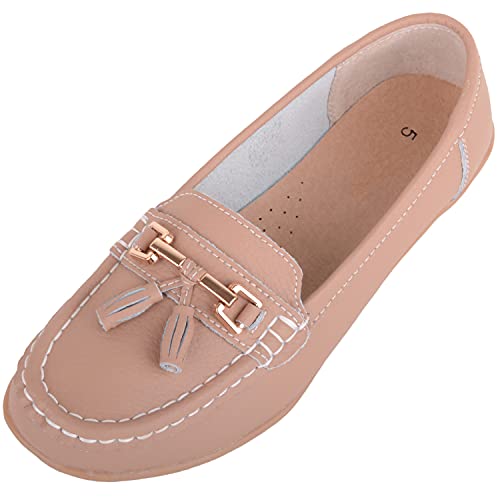 ABSOLUTE FOOTWEAR Damen-Slipper aus Leder, weite Passform, mit Quasten-Detail, mokka, 40 EU ABSOLUTE FOOTWEAR Damen-Slipper aus Leder, weite Passform, mit Quasten-Detail, mokka, 40 EU von ABSOLUTE FOOTWEAR