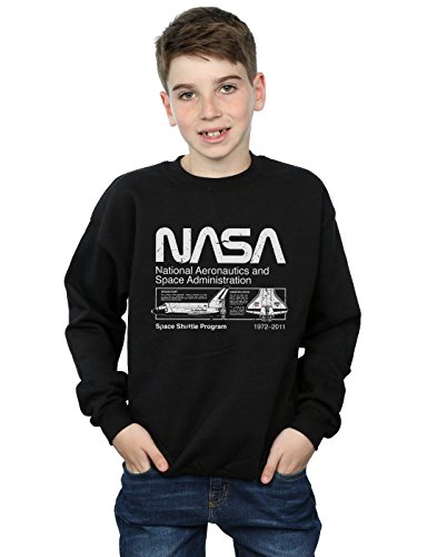 ABSOLUTECULT NASA Jungen Classic Space Shuttle Sweatshirt Schwarz 7-8 Years ABSOLUTECULT NASA Jungen Classic Space Shuttle Sweatshirt Schwarz 7-8 Years von ABSOLUTECULT