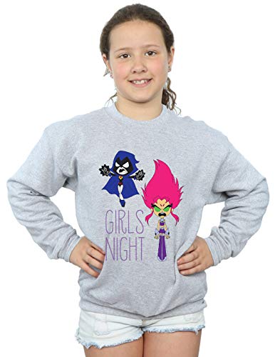 Absolute Cult DC Comics Mädchen Teen Titans Go Girls Night Sweatshirt Sport Grau 9-11 Years Absolute Cult DC Comics Mädchen Teen Titans Go Girls Night Sweatshirt Sport Grau 9-11 Years von ABSOLUTECULT