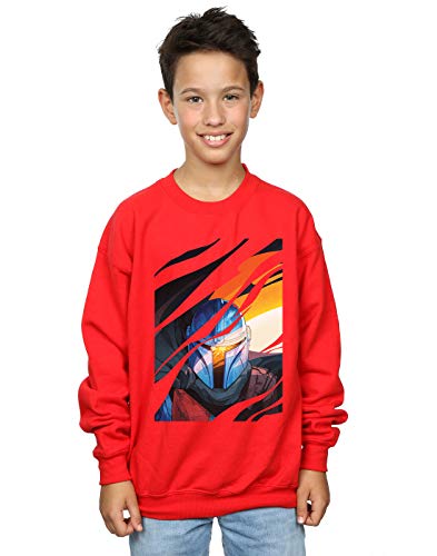 Absolute Cult Star Wars Jungen The Mandalorian Glare Sweatshirt Rot 7-8 Years Absolute Cult Star Wars Jungen The Mandalorian Glare Sweatshirt Rot 7-8 Years von ABSOLUTECULT