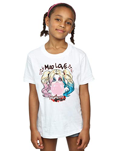 DC Comics Mädchen Harley Quinn Mad Love T-Shirt Weiß 7-8 Years DC Comics Mädchen Harley Quinn Mad Love T-Shirt Weiß 7-8 Years von ABSOLUTECULT