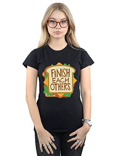 Disney Damen Wreck It Ralph 2 Anna's Shirt T-Shirt Schwarz X-Large von ABSOLUTECULT