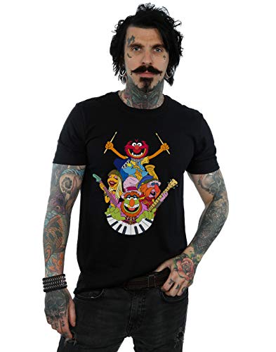 Disney Herren The Muppets Dr Teeth and The Electric Mayhem T-Shirt Schwarz Small Disney Herren The Muppets Dr Teeth and The Electric Mayhem T-Shirt Schwarz Small von ABSOLUTECULT