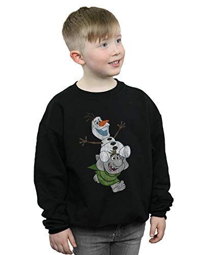 Disney Jungen Frozen Olaf and Troll Sweatshirt Schwarz 7-8 Years Disney Jungen Frozen Olaf and Troll Sweatshirt Schwarz 7-8 Years von ABSOLUTECULT