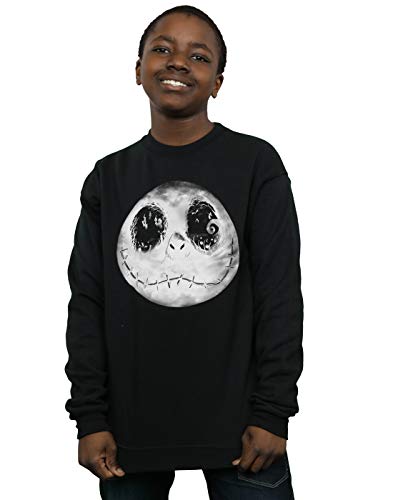 Disney Jungen Nightmare Before Christmas Jack Moon Face Sweatshirt Schwarz 7-8 Years Disney Jungen Nightmare Before Christmas Jack Moon Face Sweatshirt Schwarz 7-8 Years von ABSOLUTECULT