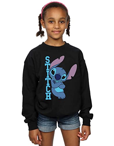 Disney Mädchen Lilo and Stitch Posing Sweatshirt Schwarz 7-8 Years Disney Mädchen Lilo and Stitch Posing Sweatshirt Schwarz 7-8 Years von ABSOLUTECULT