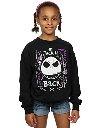 Disney Mädchen Nightmare Before Christmas Jack is Back Sweatshirt Schwarz 7-8 Years Disney Mädchen Nightmare Before Christmas Jack is Back Sweatshirt Schwarz 7-8 Years von ABSOLUTECULT