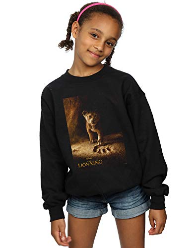 Disney Mädchen The Lion King Movie Simba Poster Sweatshirt Schwarz 7-8 Years Disney Mädchen The Lion King Movie Simba Poster Sweatshirt Schwarz 7-8 Years von ABSOLUTECULT