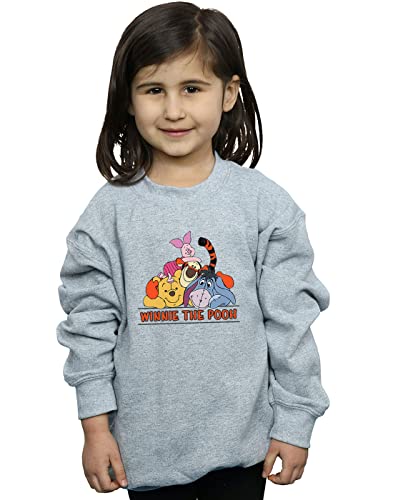 Disney Mädchen Winnie The Pooh Group Sweatshirt Sport Grau 5-6 Years Disney Mädchen Winnie The Pooh Group Sweatshirt Sport Grau 5-6 Years von ABSOLUTECULT