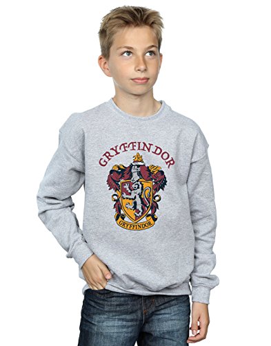 Harry Potter Jungen Gryffindor Crest Sweatshirt Sport Grau 9-11 Years Harry Potter Jungen Gryffindor Crest Sweatshirt Sport Grau 9-11 Years von ABSOLUTECULT