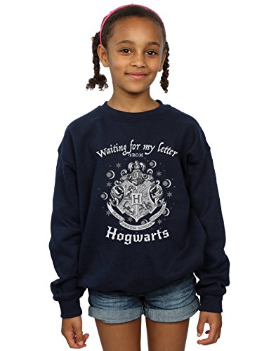 Harry Potter Mädchen Hogwarts Waiting for My Letter Sweatshirt Navy Blau 9-11 Years Harry Potter Mädchen Hogwarts Waiting for My Letter Sweatshirt Navy Blau 9-11 Years von ABSOLUTECULT