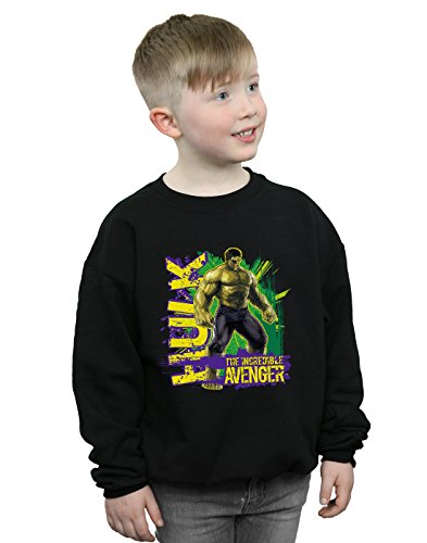 Marvel Jungen Avengers Hulk Incredible Avenger Sweatshirt Schwarz 7-8 Years Marvel Jungen Avengers Hulk Incredible Avenger Sweatshirt Schwarz 7-8 Years von ABSOLUTECULT