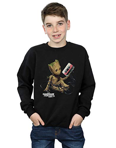 Marvel Jungen Guardians of The Galaxy Groot Tape Sweatshirt Schwarz 7-8 Years Marvel Jungen Guardians of The Galaxy Groot Tape Sweatshirt Schwarz 7-8 Years von ABSOLUTECULT
