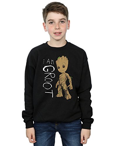 Marvel Jungen Guardians of The Galaxy I Am Groot Scribbles Sweatshirt Schwarz 7-8 Years Marvel Jungen Guardians of The Galaxy I Am Groot Scribbles Sweatshirt Schwarz 7-8 Years von ABSOLUTECULT
