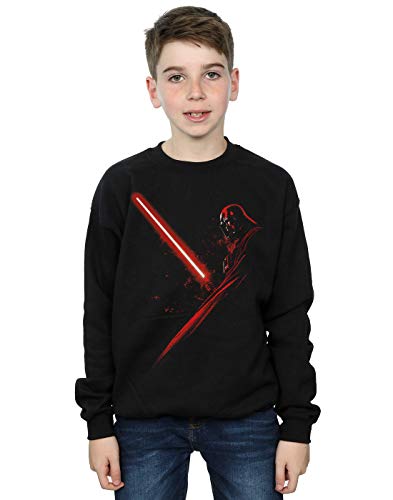 Star Wars Jungen Darth Vader Lightsaber Sweatshirt Schwarz 5-6 Years Star Wars Jungen Darth Vader Lightsaber Sweatshirt Schwarz 5-6 Years von ABSOLUTECULT
