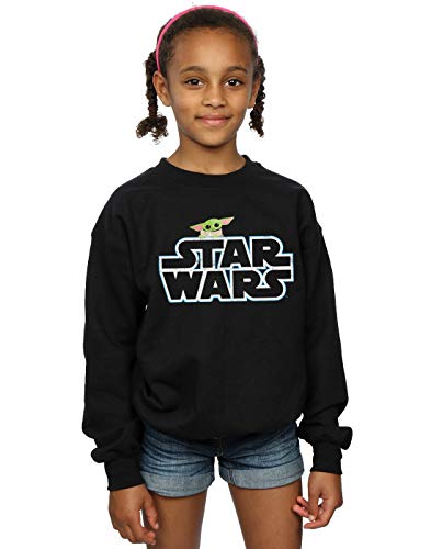 Star Wars Mädchen The Mandalorian The Child Logo Sweatshirt Schwarz 7-8 Years Star Wars Mädchen The Mandalorian The Child Logo Sweatshirt Schwarz 7-8 Years von ABSOLUTECULT