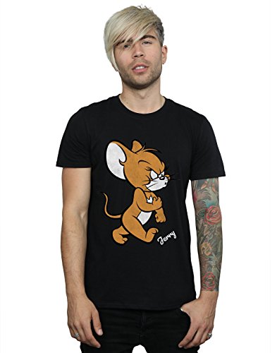 Tom and Jerry Herren Angry Mouse T-Shirt Schwarz Large Tom and Jerry Herren Angry Mouse T-Shirt Schwarz Large von ABSOLUTECULT