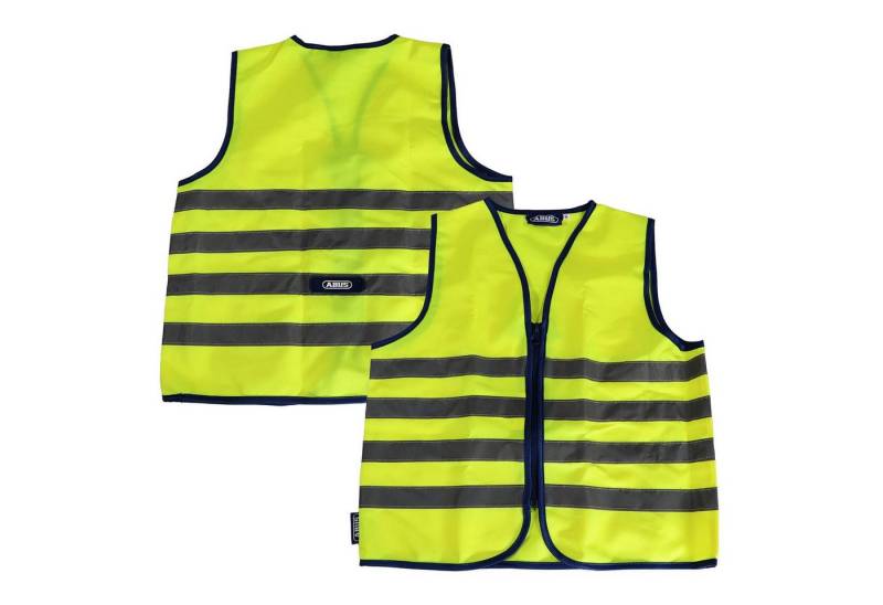 ABUS Warnweste ABUS Kinder Warnweste Lumino Reflex mit Reflektoren und Reflektoren, Fluoreszierend von ABUS