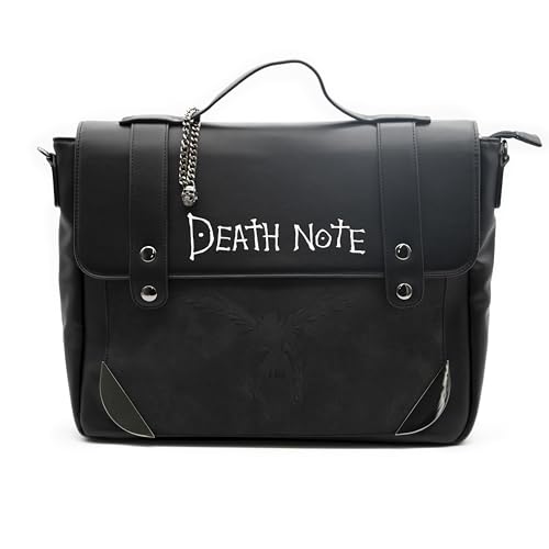 ABYSTYLE - Death Note Umhängetasche Death Bag, Schwarz , Dimensions : 38 x 7 x 30 cm ABYSTYLE - Death Note Umhängetasche Death Bag, Schwarz , Dimensions : 38 x 7 x 30 cm von ABYSTYLE