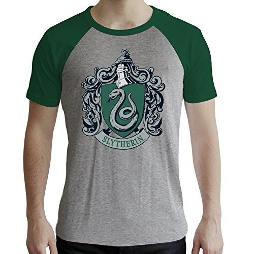 ABYSTYLE - Harry Potter - Männer Slytherin T-Shirt (L) von ABYSTYLE