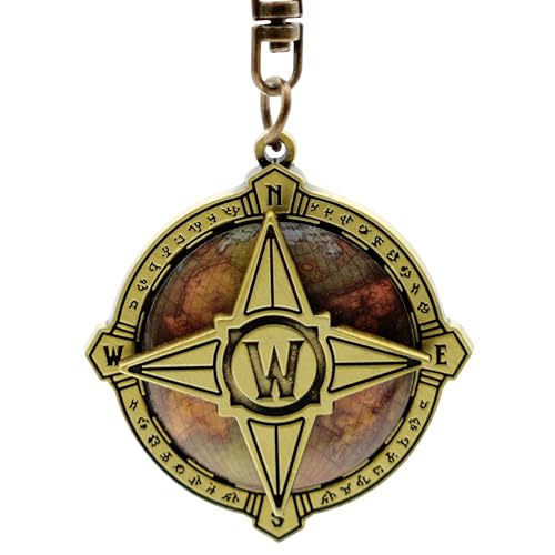 ABYSTYLE - World of Warcraft Mechanischer Schlüsselanhänger Kompass von Azertoth, gold, H. 4.2 cm x L. 4 cm environ ABYSTYLE - World of Warcraft Mechanischer Schlüsselanhänger Kompass von Azertoth, gold, H. 4.2 cm x L. 4 cm environ von ABYSTYLE