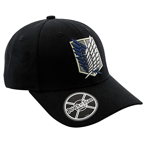 ABYstyle - Attack on Titan Cap Scout Symbol, Schwarz , One size von ABYSTYLE
