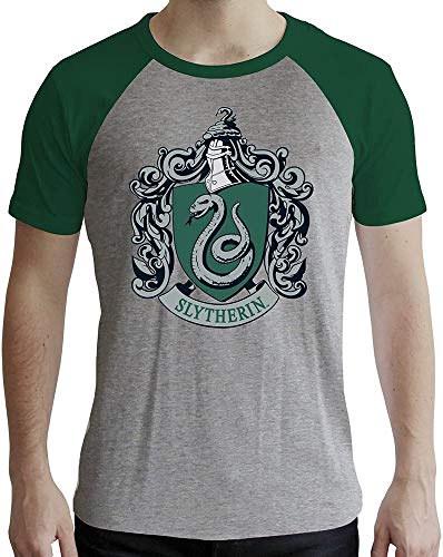 ABYSTYLE - Harry Potter - Männer Slytherin T-Shirt (XL) von ABYSTYLE