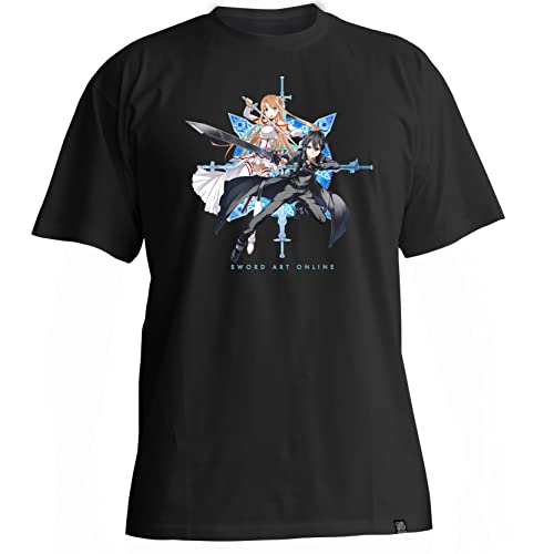 ABYstyle Sword Art ONLINE - Kirito & Asune - T-Shirt Homme (S) von ABYSTYLE