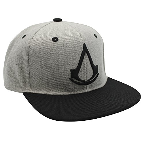 ABYstyle Unisex Assassin's Creed Origins – Casquette Snapback - Noir Et Gris Visor, Mehrfarbig (Multicouleur Multicouleur), Einheitsgröße EU von ABYSTYLE
