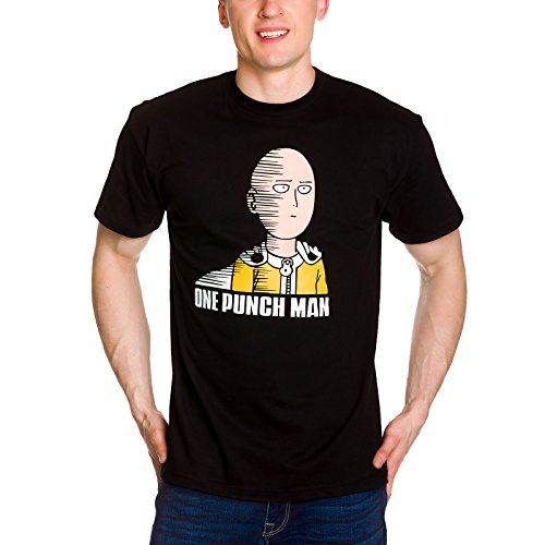 One Punch Man Herren T-Shirt Saitama Fun schwarz Baumwolle - L One Punch Man Herren T-Shirt Saitama Fun schwarz Baumwolle - L von ABYSTYLE