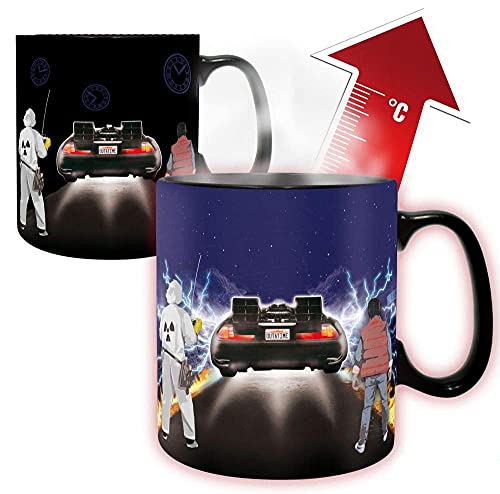 Retour VERS LE Futur - Time Machine - Mug thermoréactif 460ml von ABYSTYLE