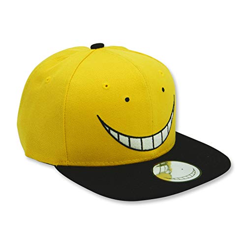 ABYSTYLE - Assassination Classroom - Snapback Kappe - Koro - Schwarz und Gelb von ABYSTYLE