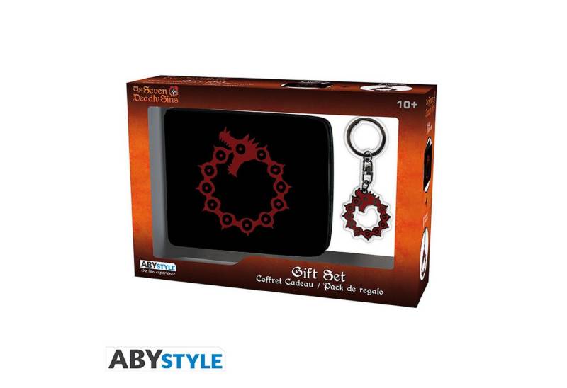 ABYstyle Brieftasche THE SEVEN DEADLY SINS - Pck Brieftasche + Keyring Emblem von ABYstyle
