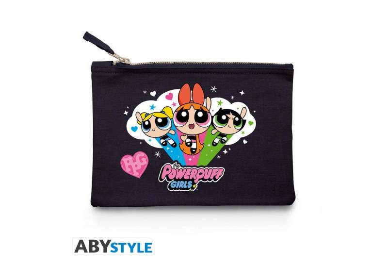 ABYstyle Kosmetiktasche POWERPUFF GIRLS - Cosmetic Case-Blossom, Bubbles and Buttercup-Blue von ABYstyle