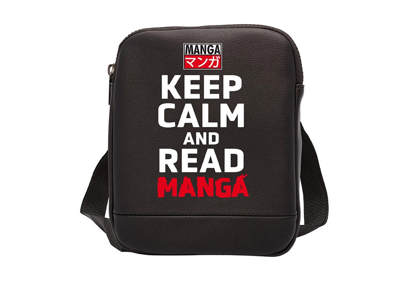 ABYstyle Messenger Bag KEEP CALM AND READ - Messenger Bag Asian Art - Vinyl Small Size von ABYstyle