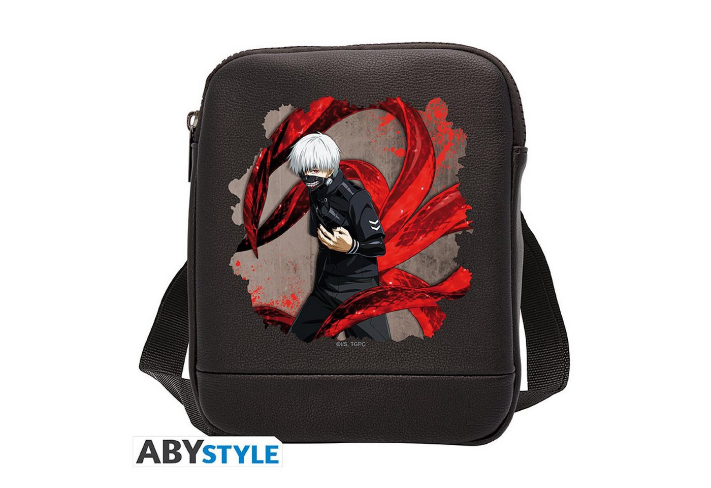 ABYstyle Messenger Bag TOKYO GHOUL - Messenger Bag Ken Kaneki - Vinyl Small Size - Hook von ABYstyle